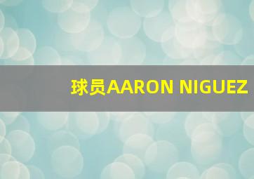 球员AARON NIGUEZ